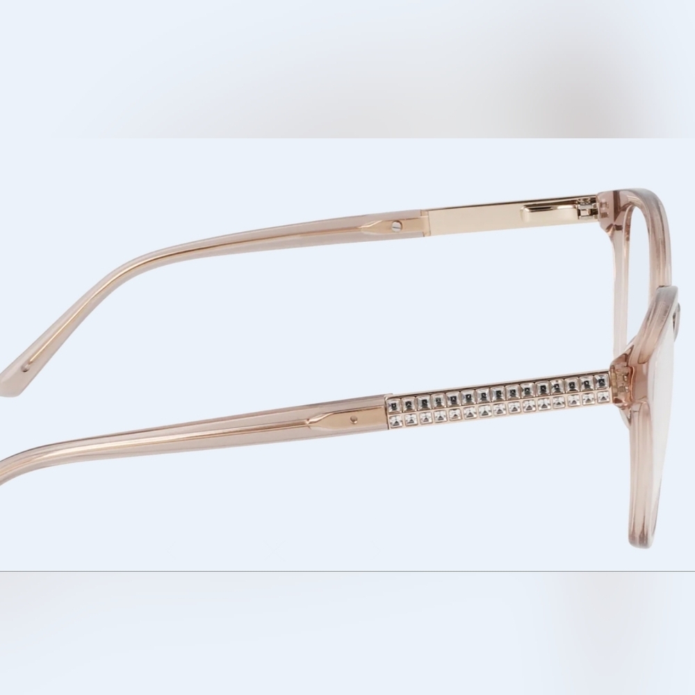 Bebe BB 5233 Crysta Taupe Bedazzled Designer Frames - Picture 5 of 10